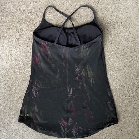 Lululemon Floral Workout Tank - Picture 2 of 2